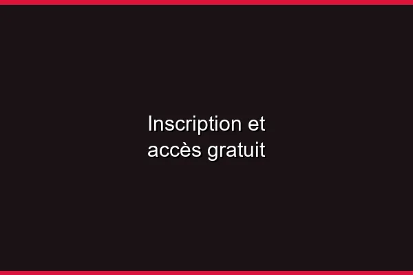 Inscription et interface