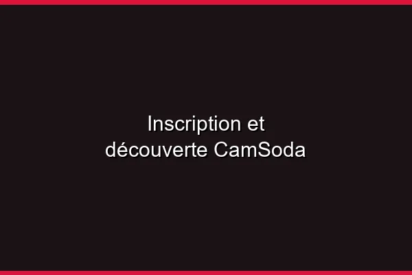 Inscription et interface